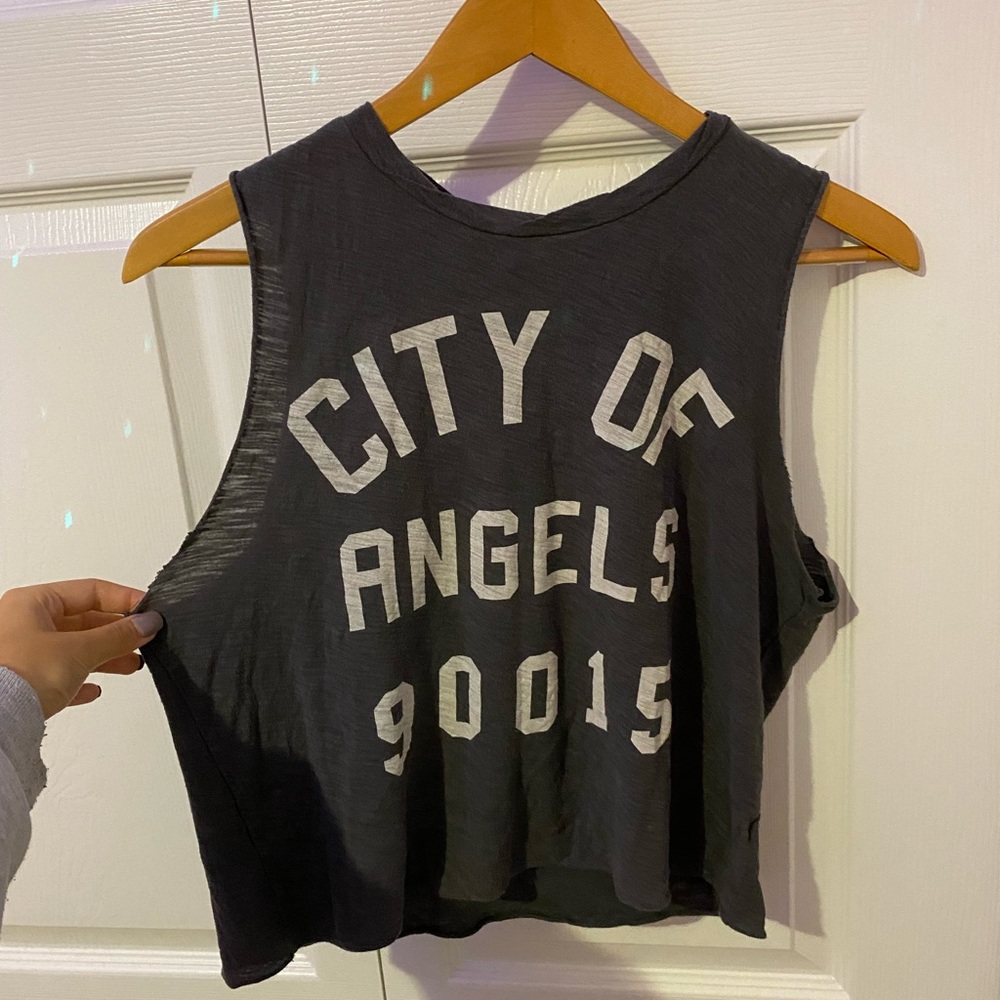 City Of Angels Crop Top